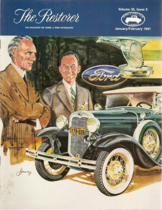 THE RESTORER - MODEL A - 1991 JAN/FEB - SPEEDOMETOR CALIBRATION, VALVE TRAIN